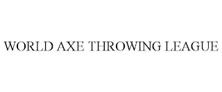 WORLD AXE THROWING LEAGUE