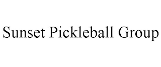 SUNSET PICKLEBALL GROUP