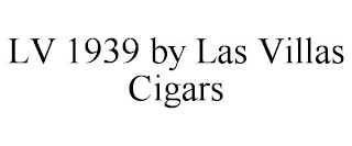 LV 1939 BY LAS VILLAS CIGARS