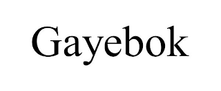 GAYEBOK