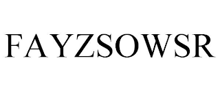 FAYZSOWSR