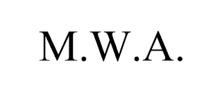 M.W.A.