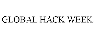 GLOBAL HACK WEEK