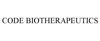 CODE BIOTHERAPEUTICS