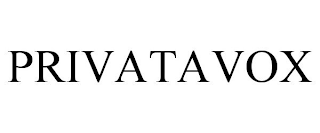 PRIVATAVOX