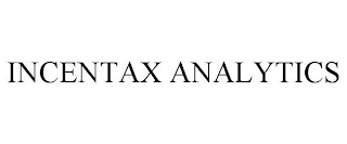 INCENTAX ANALYTICS