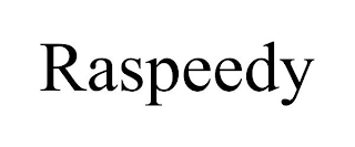 RASPEEDY