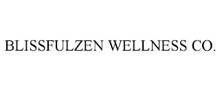 BLISSFULZEN WELLNESS CO.