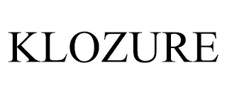 KLOZURE