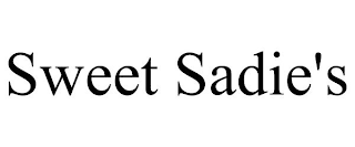 SWEET SADIE'S