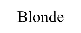 BLONDE