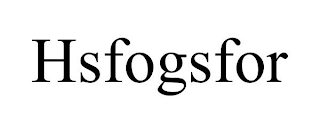 HSFOGSFOR