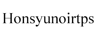 HONSYUNOIRTPS