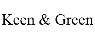 KEEN & GREEN
