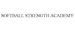 SOFTBALL STRENGTH ACADEMY