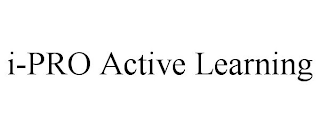 I-PRO ACTIVE LEARNING