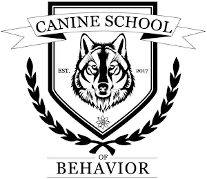 CANINE SCHOOL OF BEHAVIOR EST. 2017