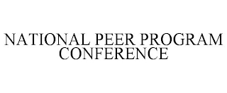 NATIONAL PEER PROGRAM CONFERENCE