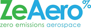 ZEAERO% ZERO EMISSIONS AEROSPACE