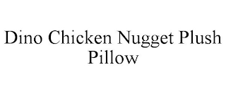 DINO CHICKEN NUGGET PLUSH PILLOW