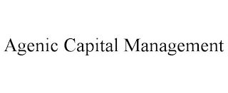 AGENIC CAPITAL MANAGEMENT