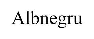 ALBNEGRU