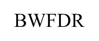 BWFDR