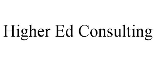 HIGHER ED CONSULTING