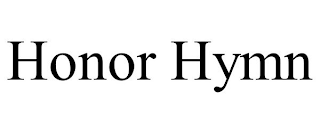 HONOR HYMN