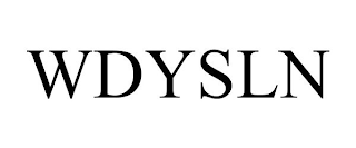 WDYSLN