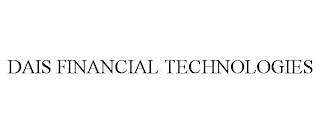 DAIS FINANICAL TECHNOLOGIES