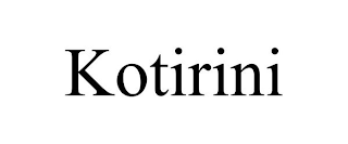 KOTIRINI