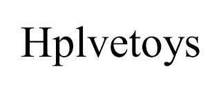 HPLVETOYS