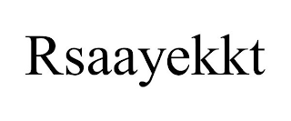 RSAAYEKKT