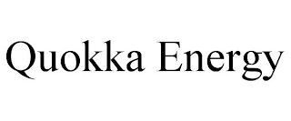 QUOKKA ENERGY