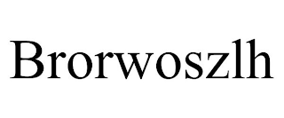 BRORWOSZLH