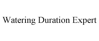 WATERING DURATION EXPERT