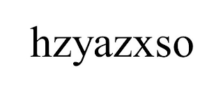 HZYAZXSO