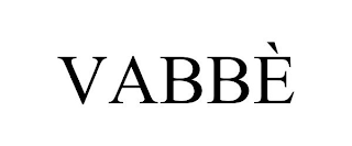 VABBÈ