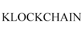 KLOCKCHAIN
