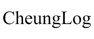 CHEUNGLOG