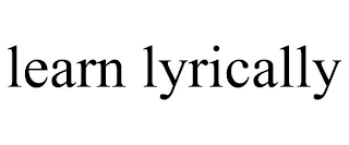 LEARN LYRICALLY