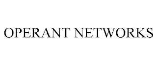 OPERANT NETWORKS