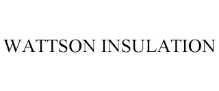 WATTSON INSULATION