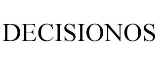 DECISIONOS