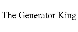 THE GENERATOR KING