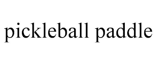 PICKLEBALL PADDLE