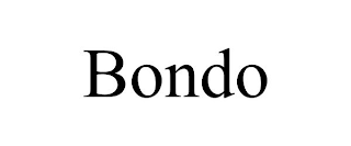 BONDO