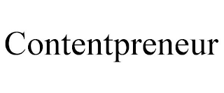 CONTENTPRENEUR