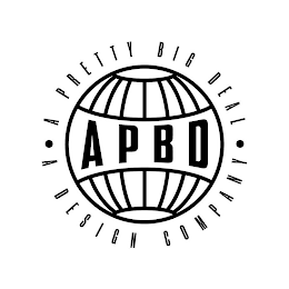 APBD · A PRETTY BIG DEAL · A DESIGN COMPANY